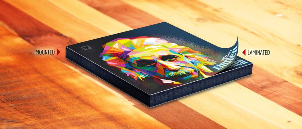 Custom-Sized FoamCore Laminating & Mounting San Diego