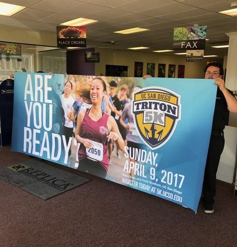 Large Banner service at Replica San Diego